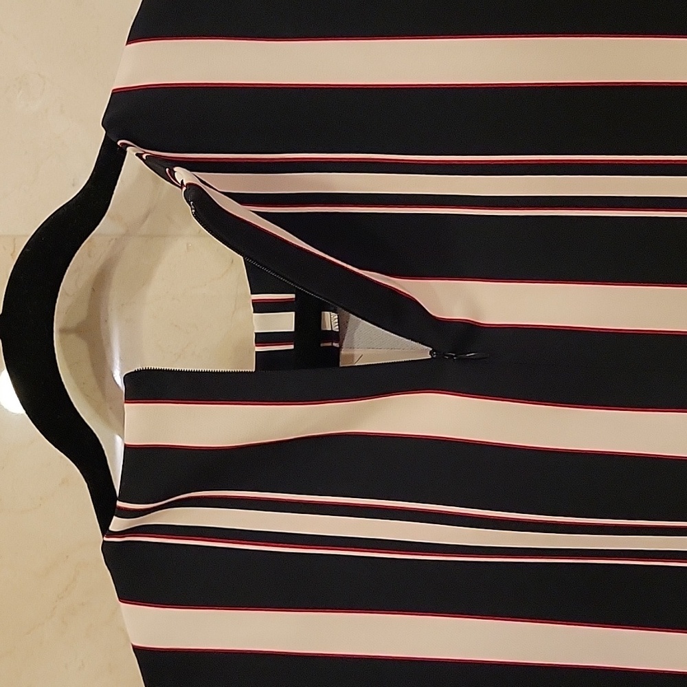 WOMEN'S BRAND NEW ZARA PINSTRIPE SHIRT BLOUSE TOP SIZE MEDIUM $50 - Picture 4 of 5